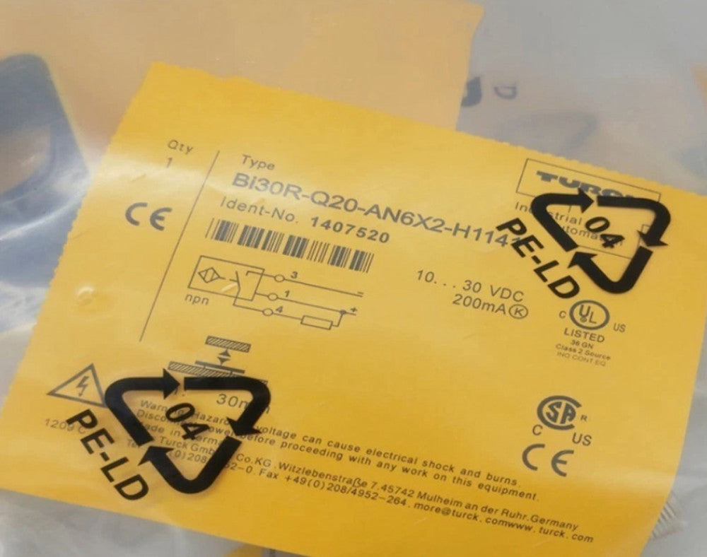 One Brand New TURCK BI30R-Q20-AN6X2-H1141 Proximity Switch Sensor