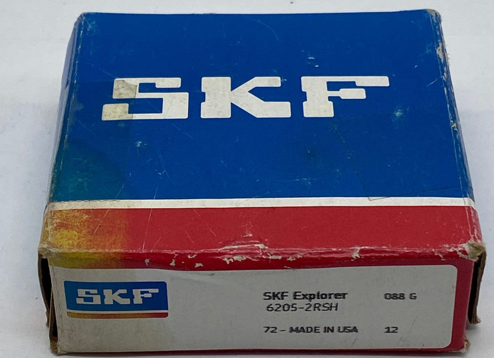 SKF 6205-2RSH Deep Groove Ball Bearing, Bore 25mm Width 15mm 