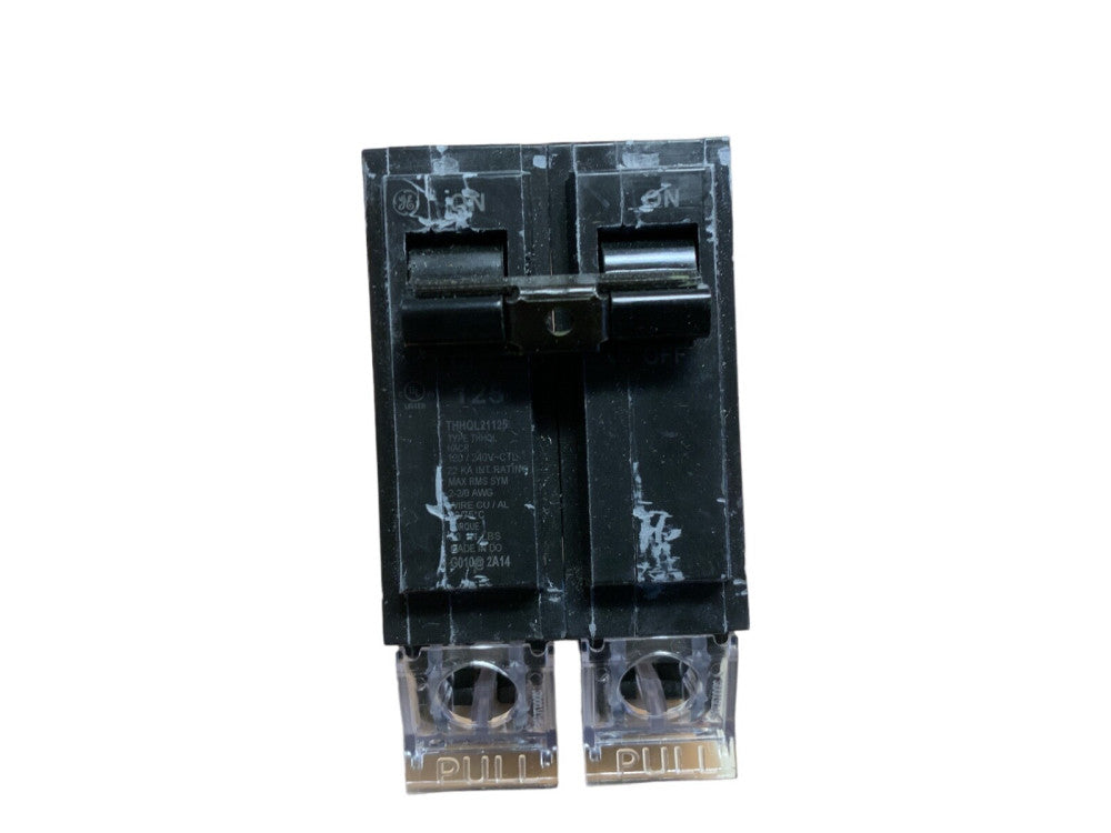 GE THHQL21125 120/240AC 125A Double-Pole Circuit Breaker