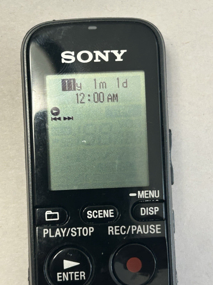 Sony IC Handheld Digital Voice Recorder ICD-PX312 Tested and Working