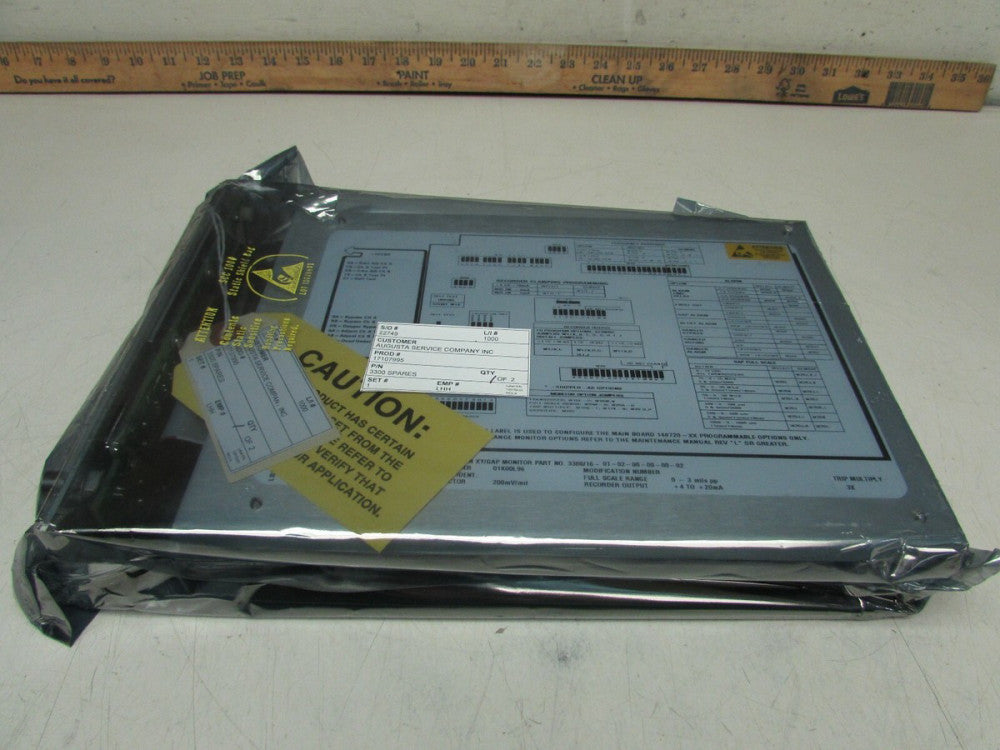 BENTLY NEVADA 3300/16-01-02-00-00-00-02 ,DUAL VIBRATION XY/GAP MONITOR, NEW!