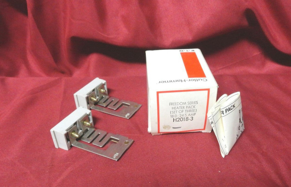 SET OF TWO (2) Cutler Hammer H2018-3 Heater Pack - FREEDOM SERIES - ORIGINAL BOX