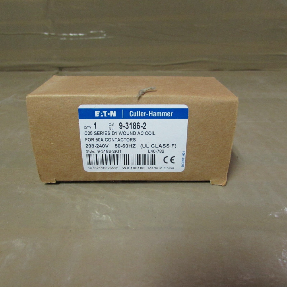 EATON CUTLER HAMMER, 9-3186-2, C25 SER D1 WOUND AC COIL, NIB, MAKE OFFER!