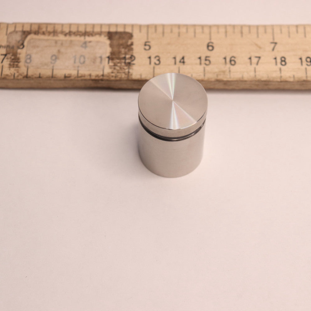Easy Fasten Standoff Stainless Steel Brushed 1" x 3/4" Barrel Length SBLS25-30