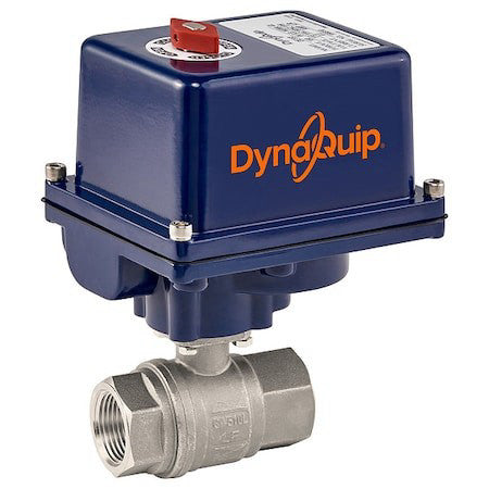 Dynaquip Controls E2s27aje25h 1-1/2" Fnpt Stainless Steel Electronic Ball Valve