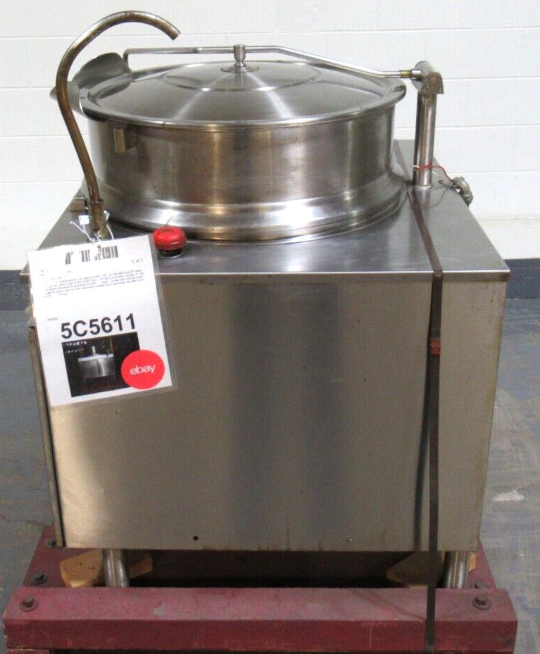 Cleveland 40 Gallon 304 Stainless Steel  Jacketed Tilt Kettle
