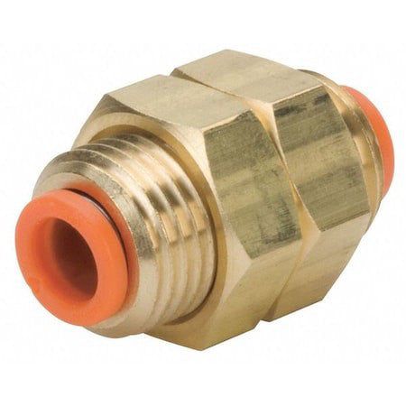 Smc Kq2e13-00A Push-Fit Union Fitting, Push-To-Connect X Push-To-Connect, 1/2