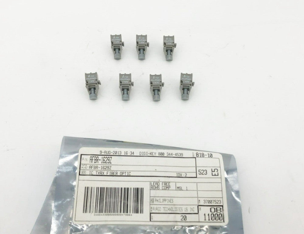 Lot of 7 New Broadcom Fiber Optic Transmitters 650 nm 50 Mbaud 50 m 21 mA 3.3 V