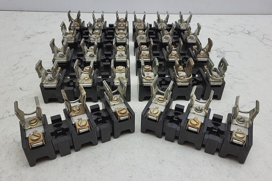 10 Pack Allen Bradley X-401978 3 Pole 30 Amp 600 V Fuse Block X401978 *USED 