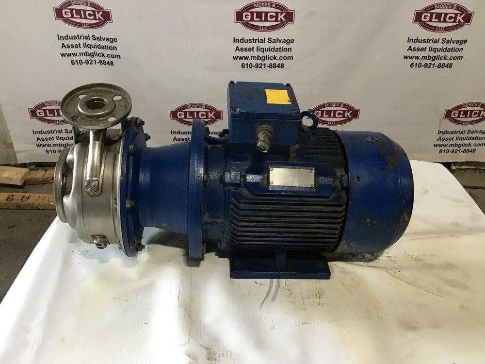 Xylem Lowara SHS 40-200 SS Centrifugal end suction pump 11 KW / 15 Hp