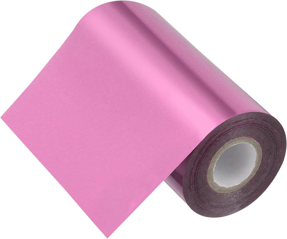 5"X400Ft Hot Stamping Foil Paper, Heat Transfer Hot Stamping Paper Foil Roll for