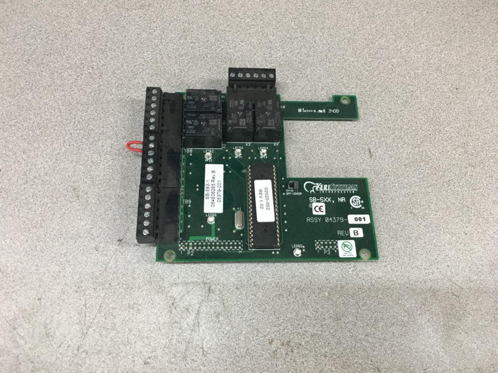 NEW NO BOX  KERI SYSTEMS SB-593-1 SATELLITE BOARD 05379-001