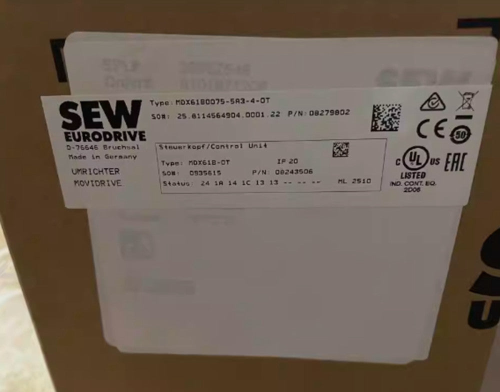 One Brand New SEW MDX61B0075-5A3-4-0T