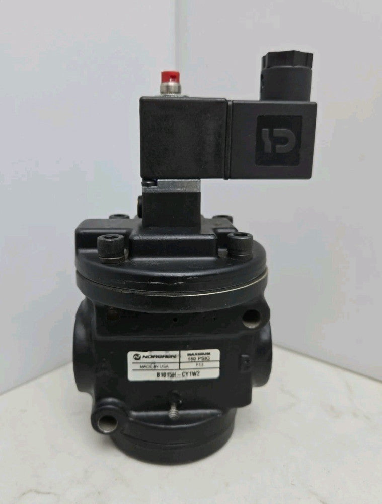Norgren B1015H-CY1W2 Valve Solenoid 2/2 NC 3/4" Npt 24Vdc 150 Psig Ext Pilot 