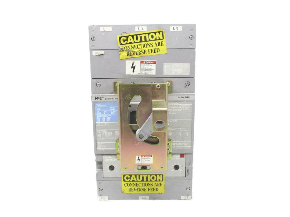 SIEMENS PXD63B120 1200A 600VAC UNMP