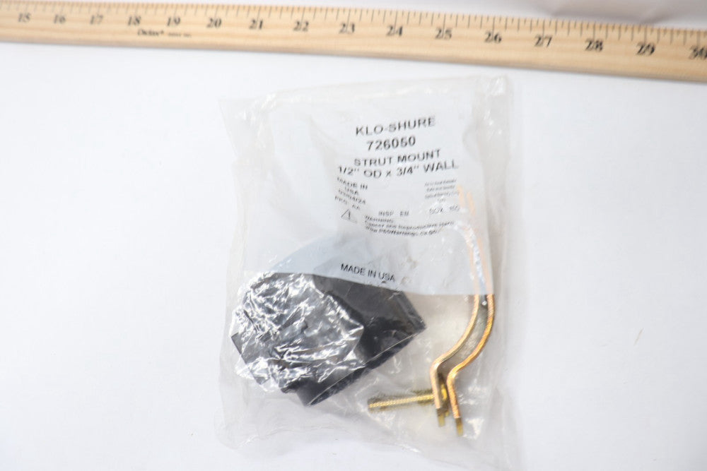 Klo-Shure Insulation Coupling 1/2" Tubing OD x 3/4" Wall 426050