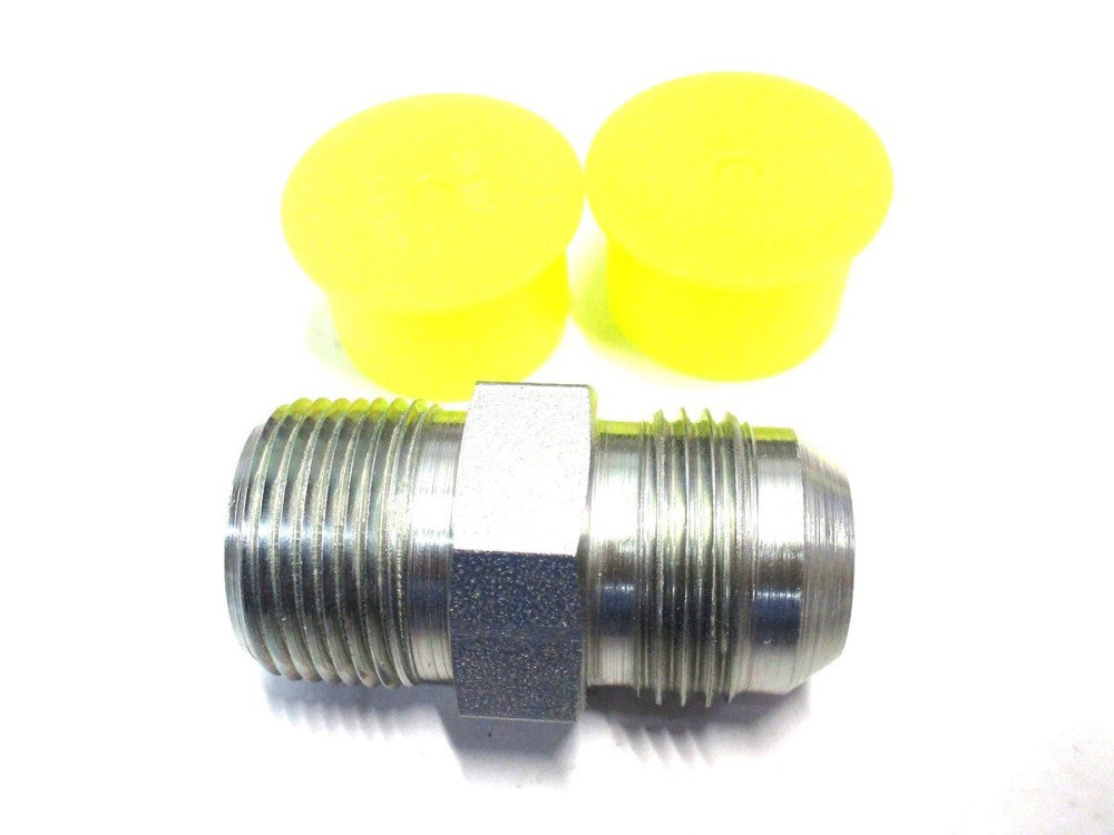 Parker (12 FTX-S) 3/4 Tube OD x 3/4 NPTF 37° Steel Flared Tube Male Connector