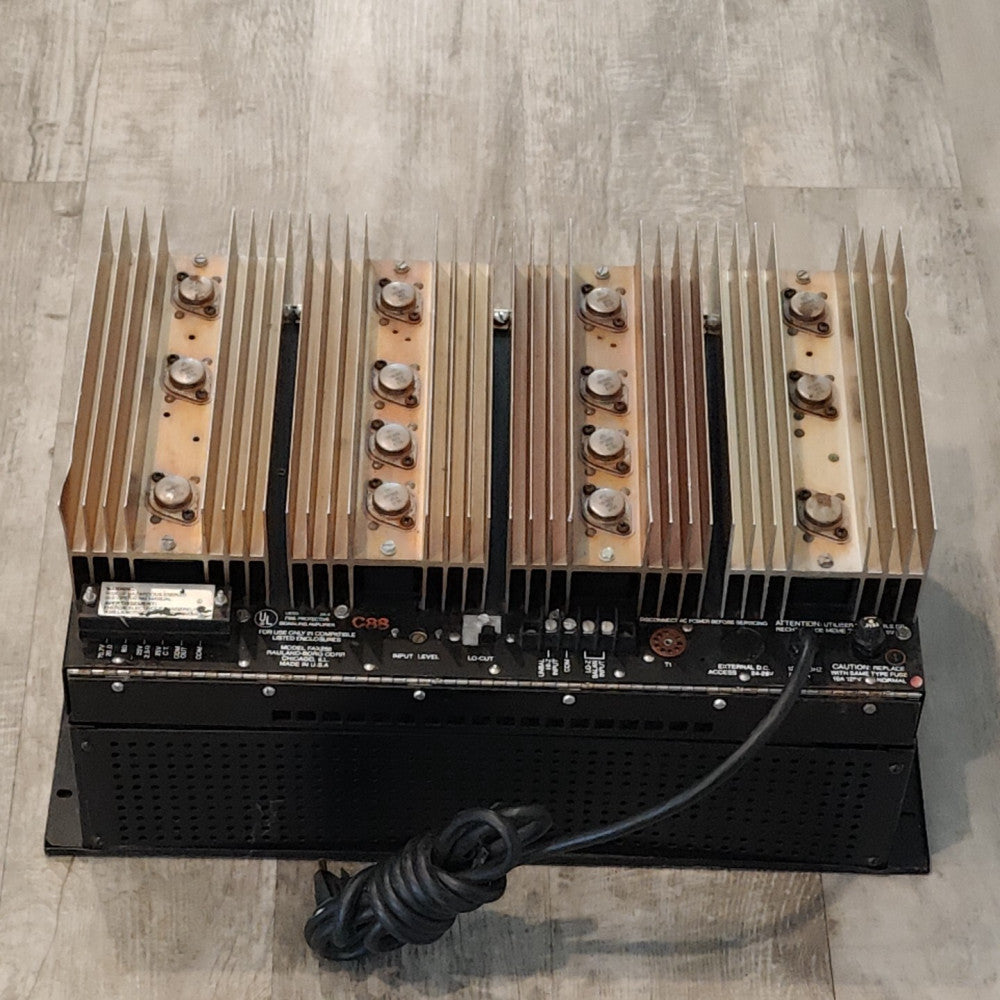 Rauland Borg FAX250 Fire Protective Signaling Amplifier 250W
