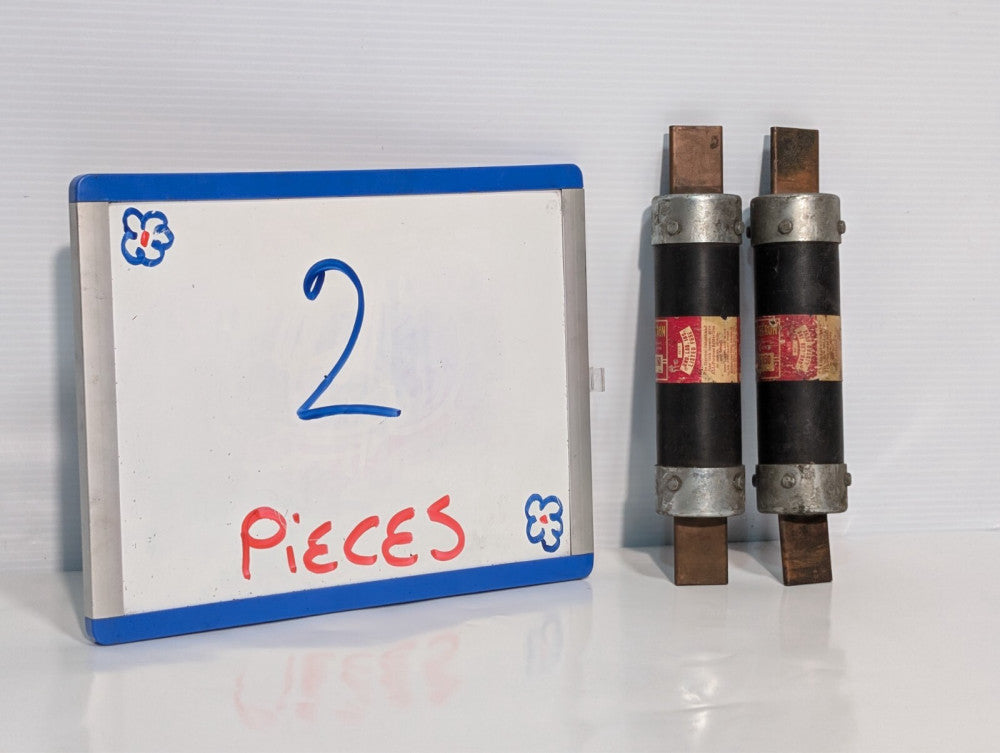 Lot of 2 Bussman Fusetron FRS 150 Class K9 Dual Element Fuse