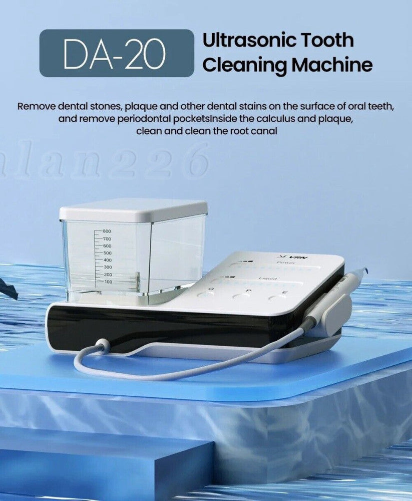 Dental Ultrasonic Scaler Machine Unit 1 Water Bottles Handpiece for EMS Cavitron