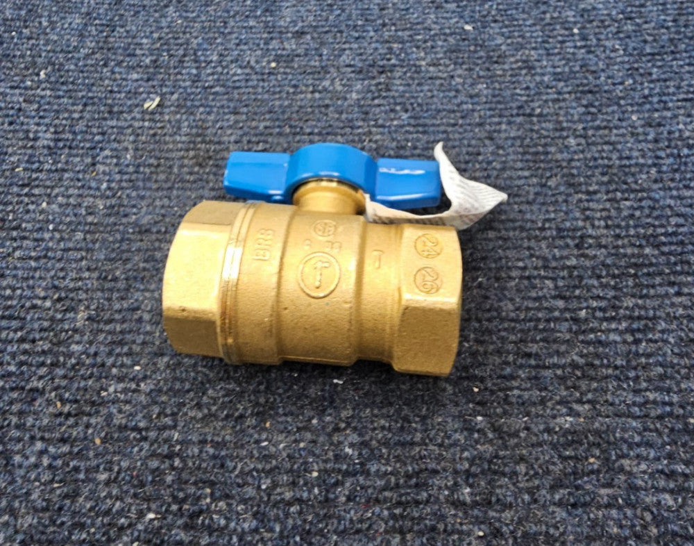 Legend 102-615: 1" T3001 FNPT Gas Ball Valve, Forged Brass