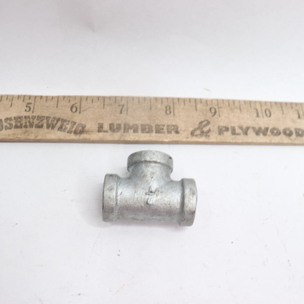 Galvanized Malleable Iron Tee Pipe Fitting 1/4"