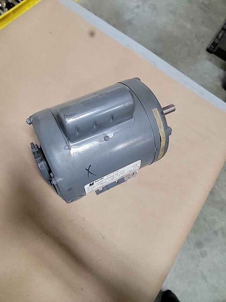 Magnetek C607 AC Motor 1/2 HP 1725 RPM 115/208-230V 5/8 Keyed Shaft 8-165570-20