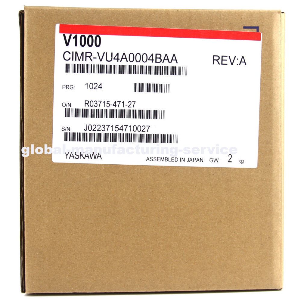One Brand New Yaskawa CIMR-VU4A0004BAA Variable Frequency Drive