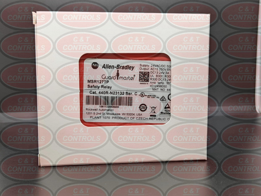 Allen-Bradley 440R-N23132 Safety Relay 24V AC/DC NEW IN BOX USA MSR127TP