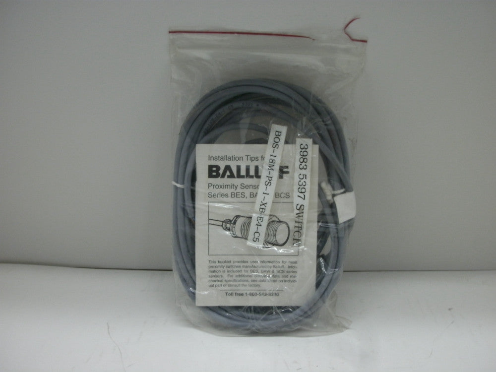 BALLUFF BOS 18M-PS-1XB-E4-C PROXIMITY SENSOR 10-30 V DC 200 mA SN=200 mm NIB