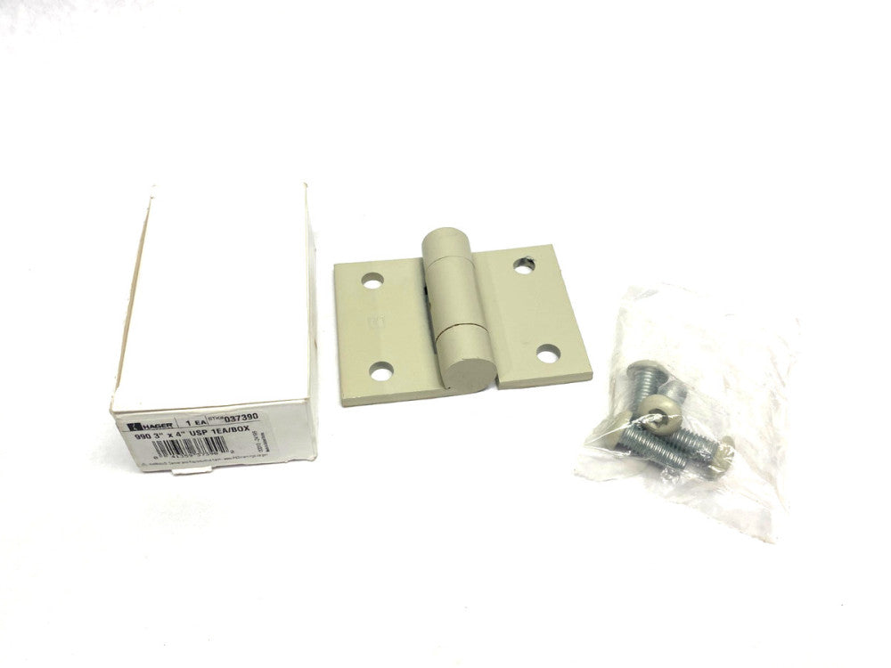 Hager 037390 Door Hinge 990 3" x 4" USP