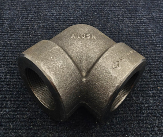 (QTY 2) A10SN 90-Degree Elbow Fittings B16 11 3M