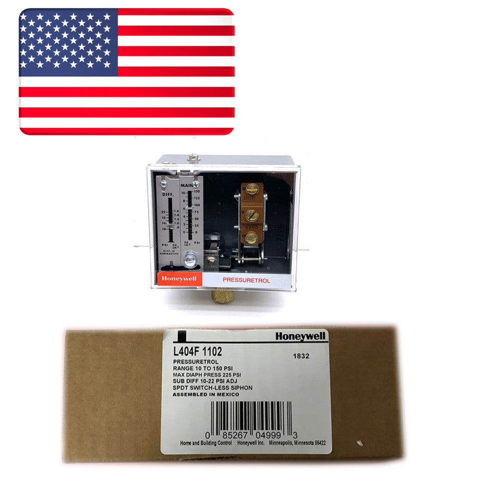 NEW HONEYWELL L404F1102 Pressure Switch - US Stock