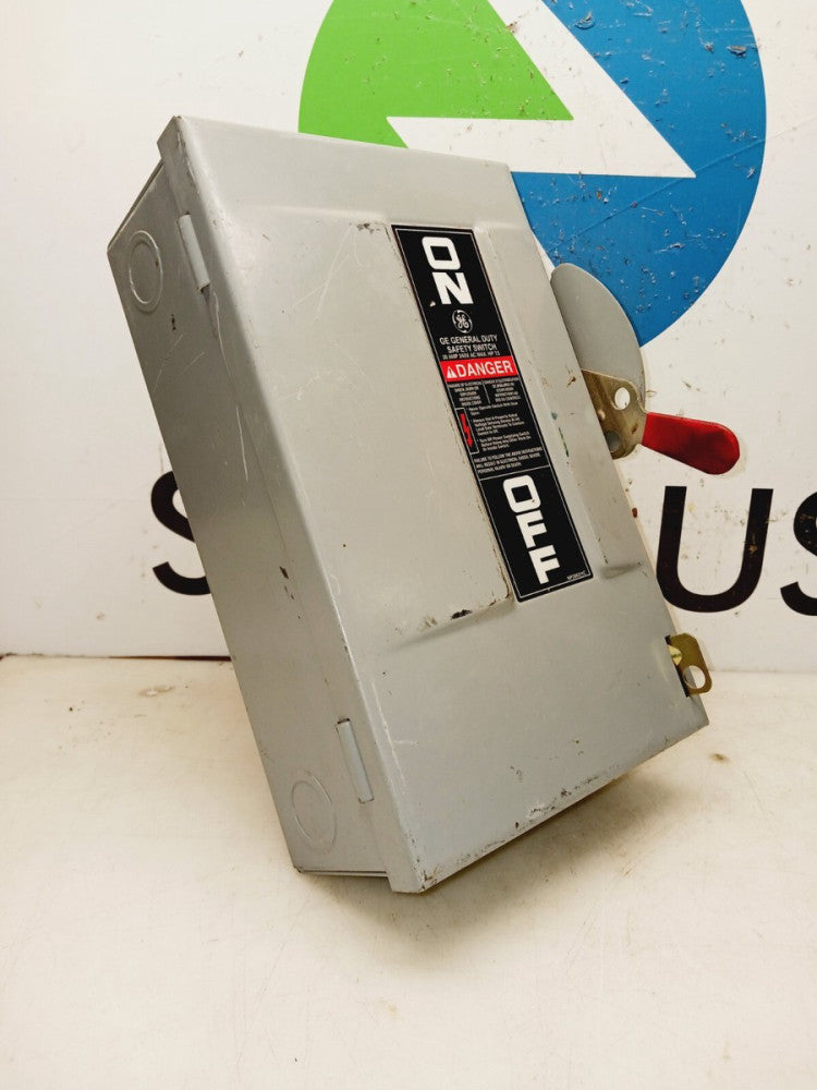 GENERAL ELECTRIC TGN3321 30 AMP NON-FUSED GENERAL DUTY SAFETY SWITCH 3P 600 VAC