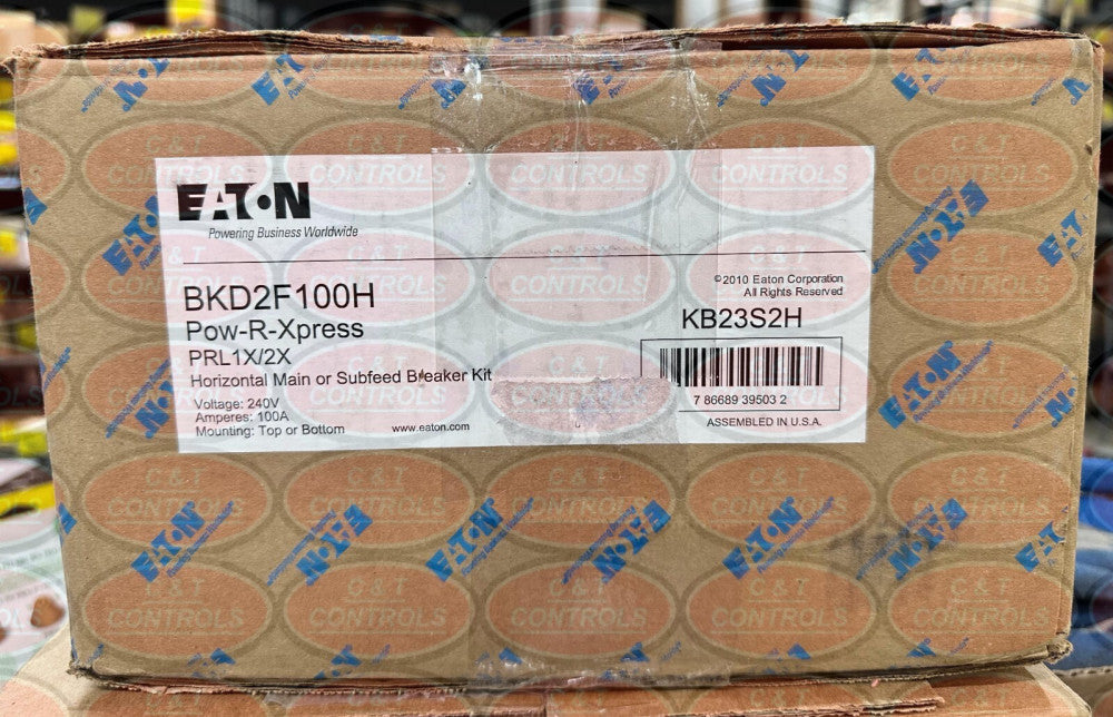 Eaton BKD2F100H PRX MCB KIT PDD23F 100A 35K HORZ SAME AS ED3100 USA STOCK