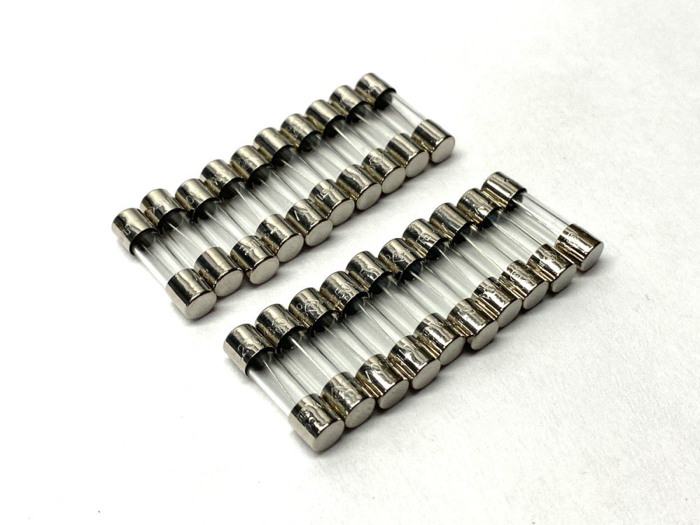 T Glass Cartridge Fuse 5mm x 20mm 3.15A 250V LOT OF 20