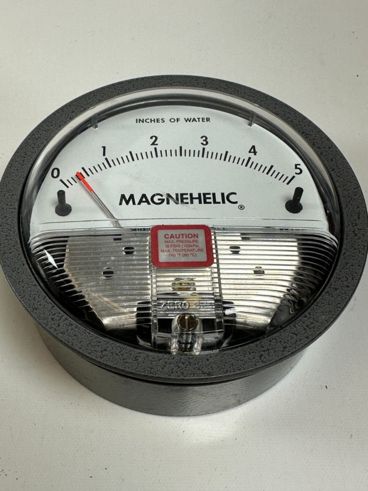 Dwyer Instruments 2005 (W16Z-TK) Magnehelic Differential Pressure Gauge 4 3/4"od