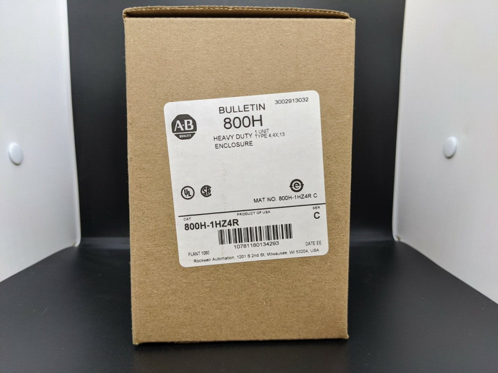 Allen Bradley 800H-1HZ4R Heavy Duty Enclosure 1 Hole 1 3/4" Diameter Hub