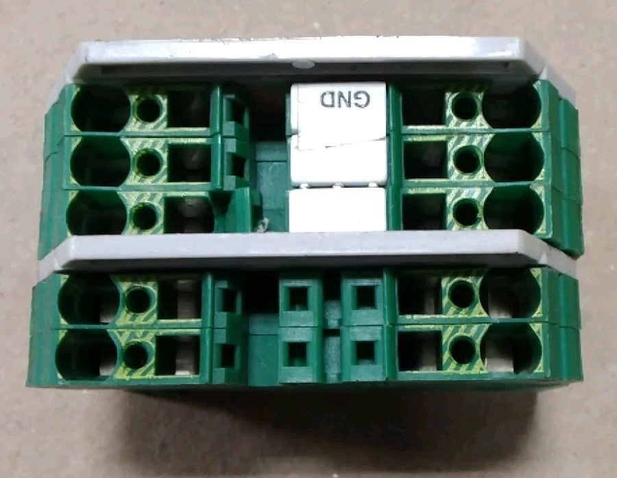 Allen Bradley 1492-RG3 Green 2 Wire Terminal Block (QTY 5) 1492-TC3 (QTY 2) A58