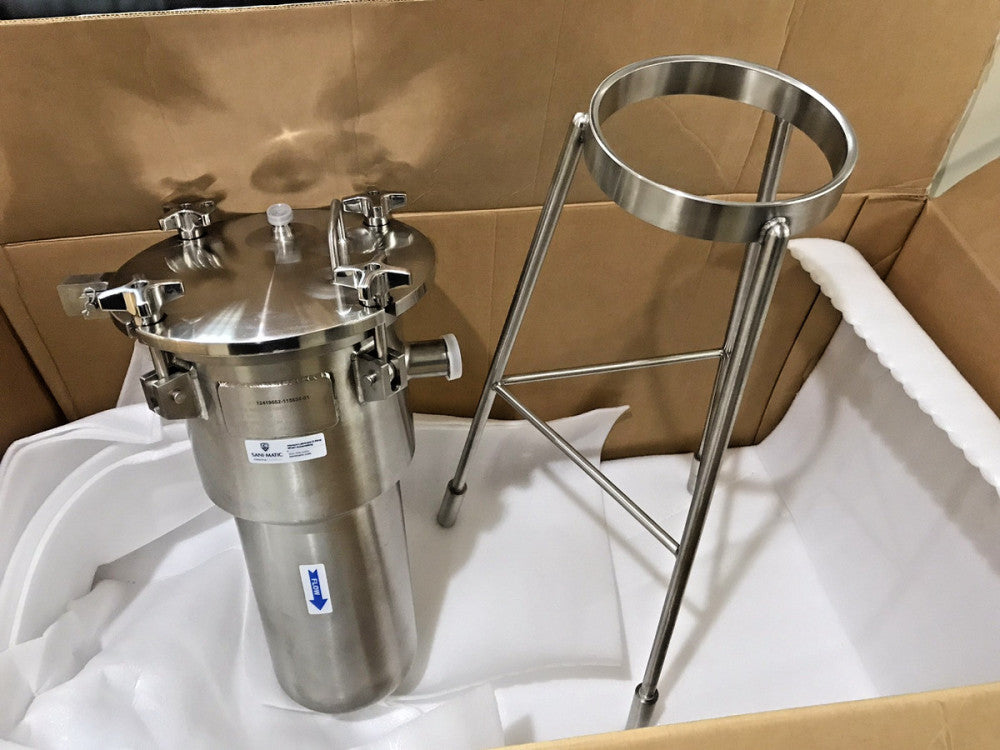Sani-Matic BS15T3-W015X08000 Short Body Basket Strainer