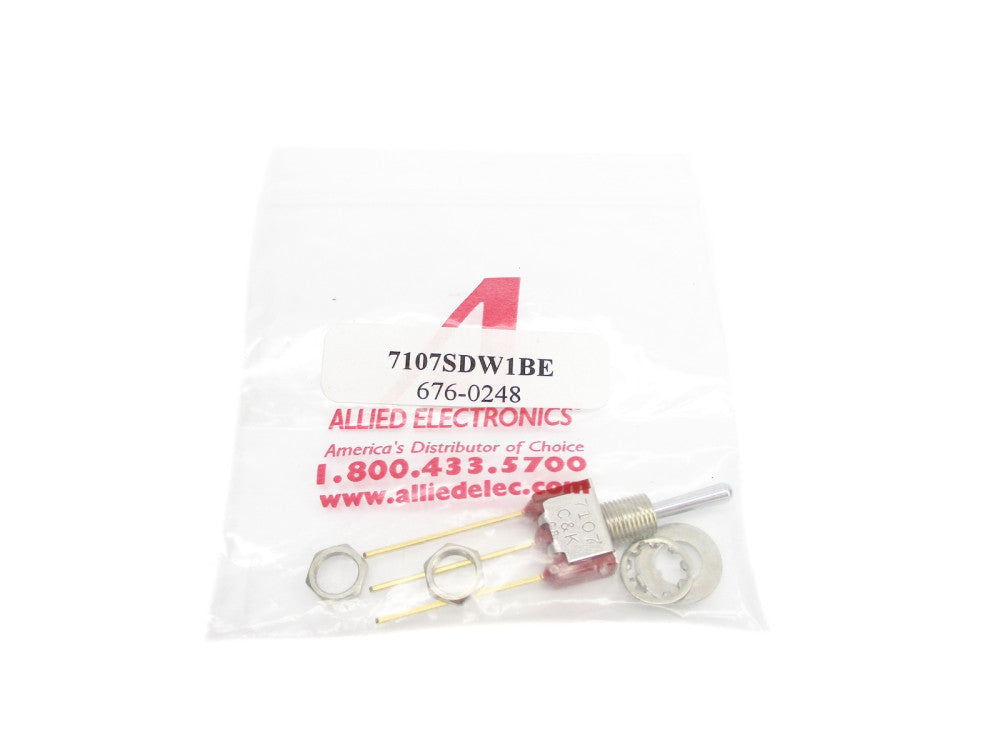 ALLIED ELECTRONICS 7107SDW1BE NSMP