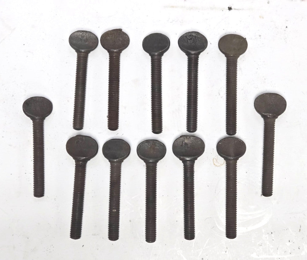 SPADE HEAD THUMB SCREWS 14G 4" OAL 3" THREAD LENGTH *LOT OF 12*