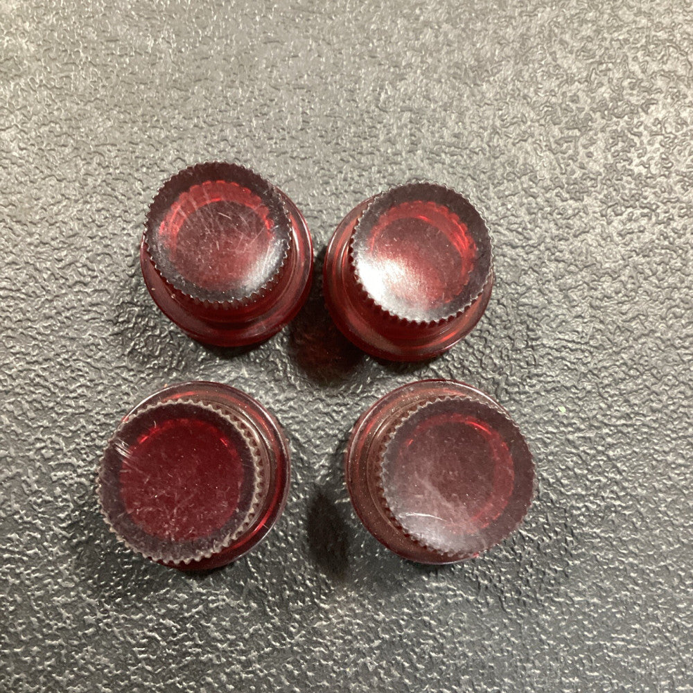 Cutler Hammer Eaton light lens Red Lot Of 4 C3