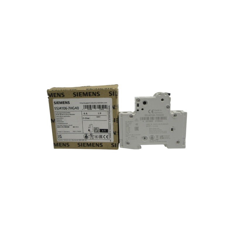 SIEMENS 5SJ4106-7HG40 240V 6A NSMP