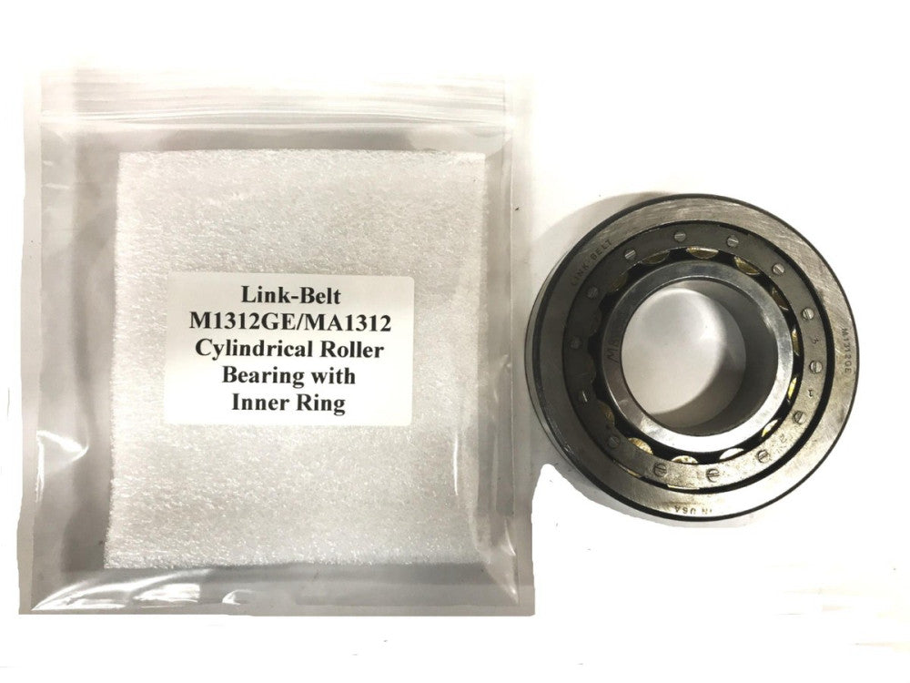 Link-Belt Cylindrical Roller Bearing with Inner Ring M1312GE/MA1312 NOS