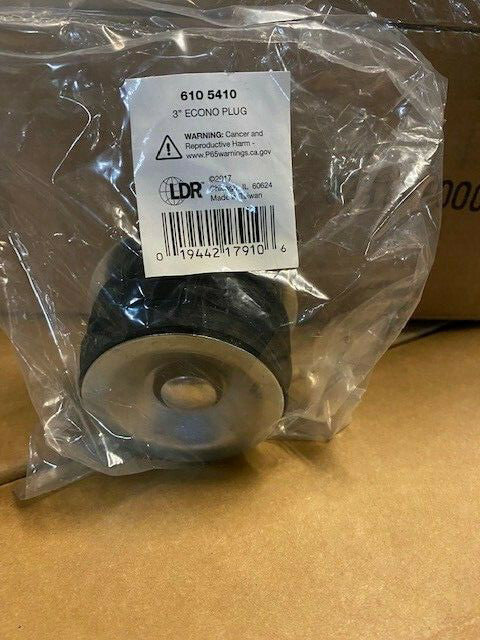 LDR INDUSTRIES 6105410 TEST PLUG 3" - BUY MORE & SAVE!!