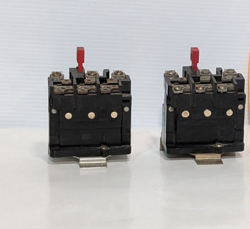 Lot of 2: Westinghouse Model J C9239 Thermal Overload Relays 600VAC