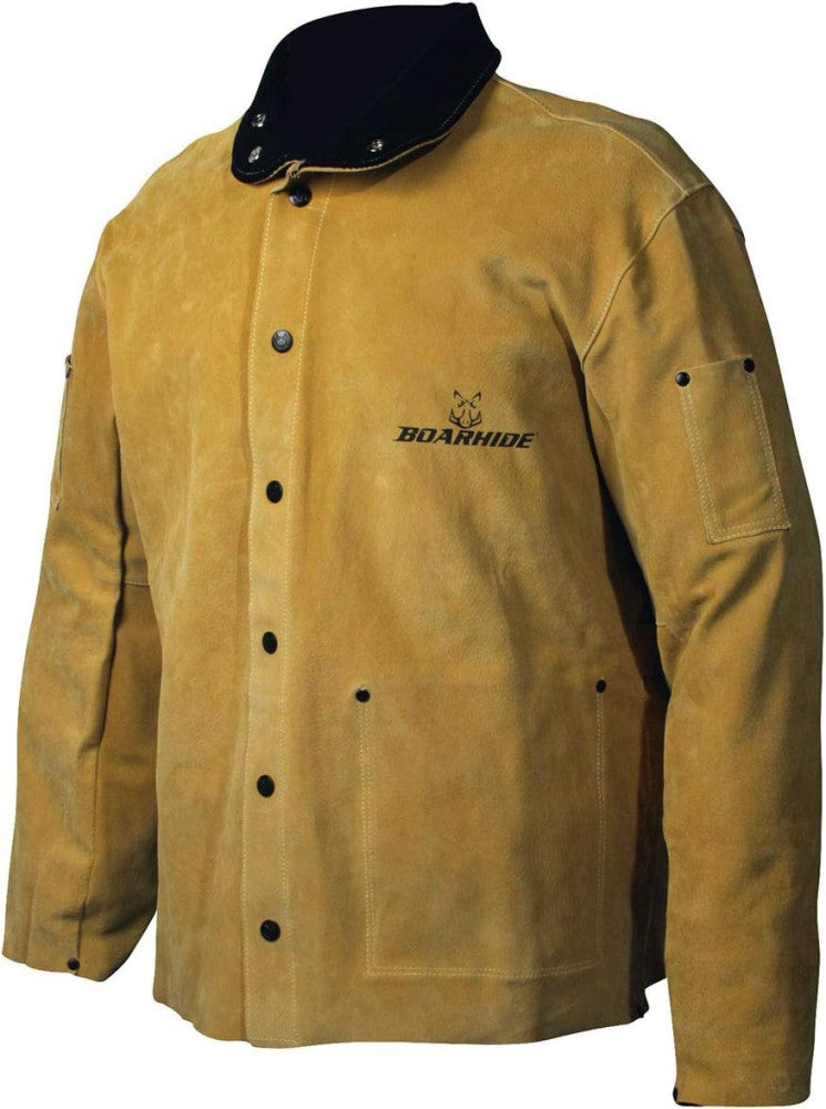 3030-5 Large 30-Inch Gold Boarhide Welding Coat