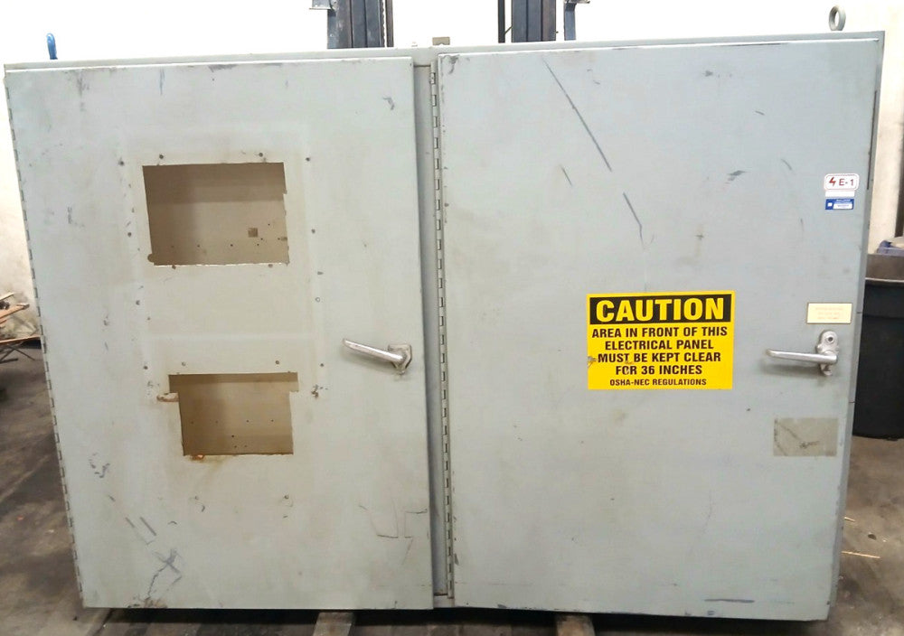 CONTROL ENGINEERING CO ELECTRICAL ENCLOSURE/PANEL WIRED FOR 480V 3PH 100A 60HZ