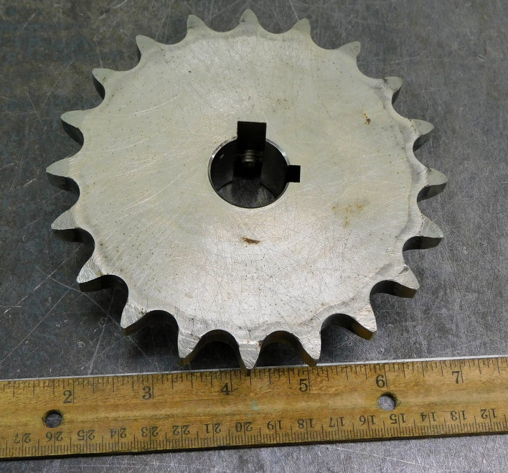 Martin 60B20 Roller Chain Sprocket #60 20 Teeth 1" Bore Keyed